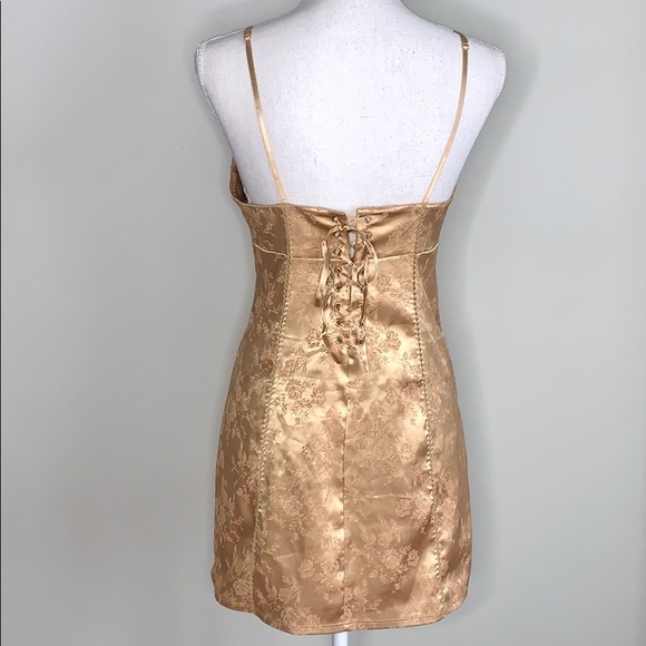 Vintage Victoria’s Secret Gold Slip Dress - Picture 3 of 6